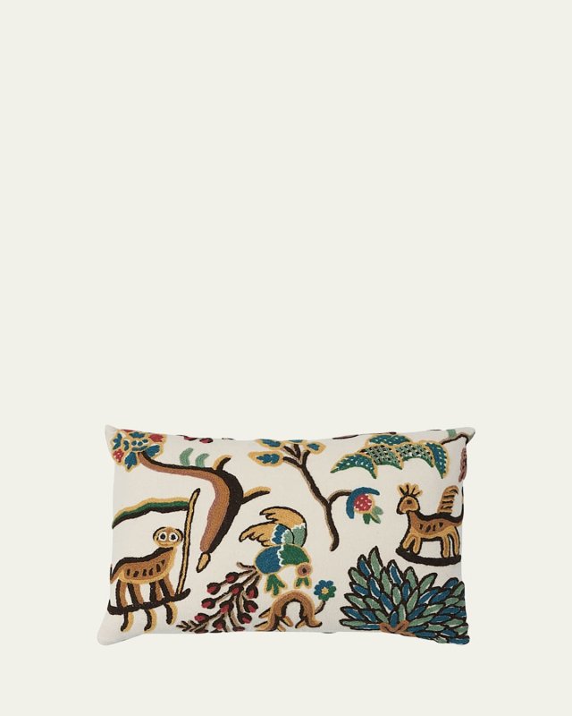 Colonial Crewel Pillow